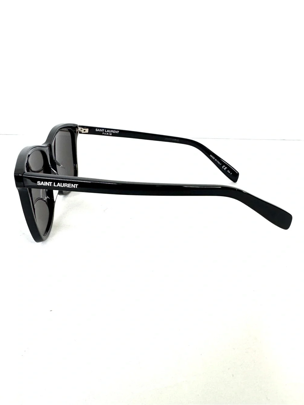 SAINT LAURENT Black SL 205/K Sunglasses Made in Italy